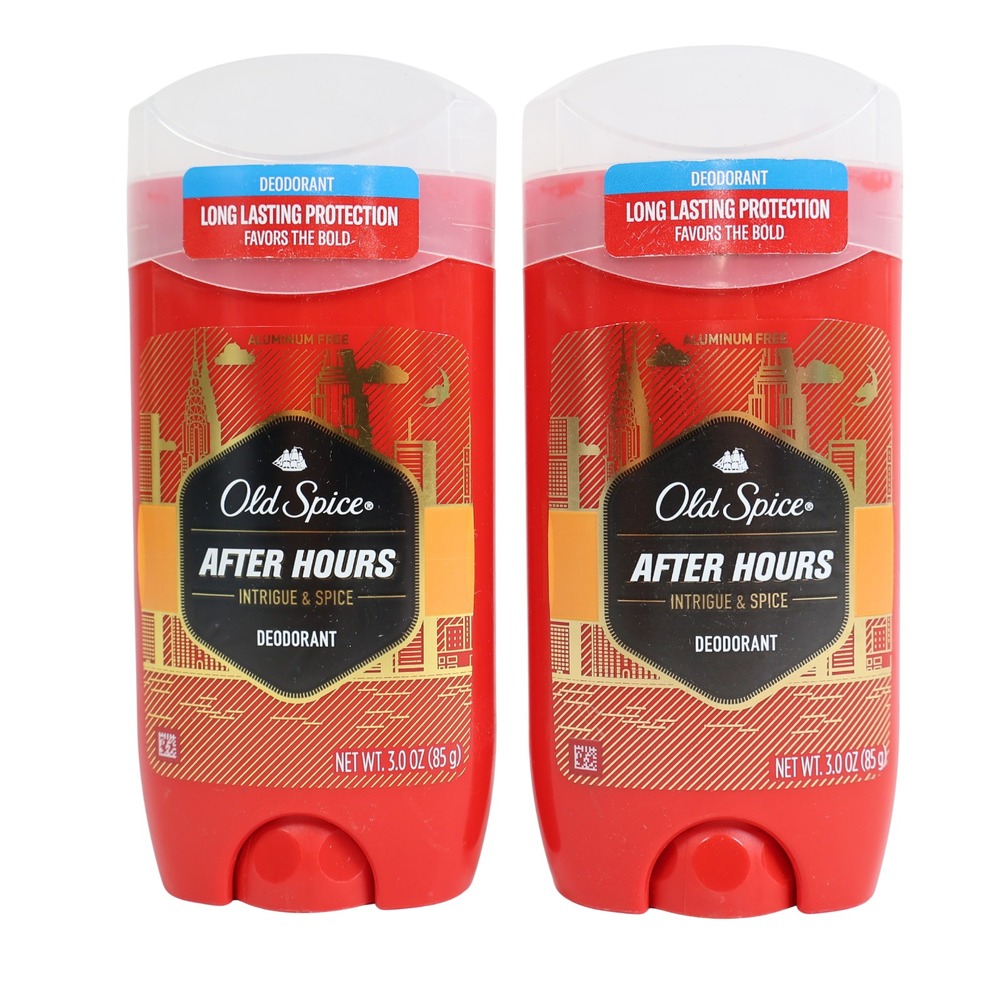 2 PACK Old Spice After Hours Scent of Spice Antiperspirant Deodorant 3 oz